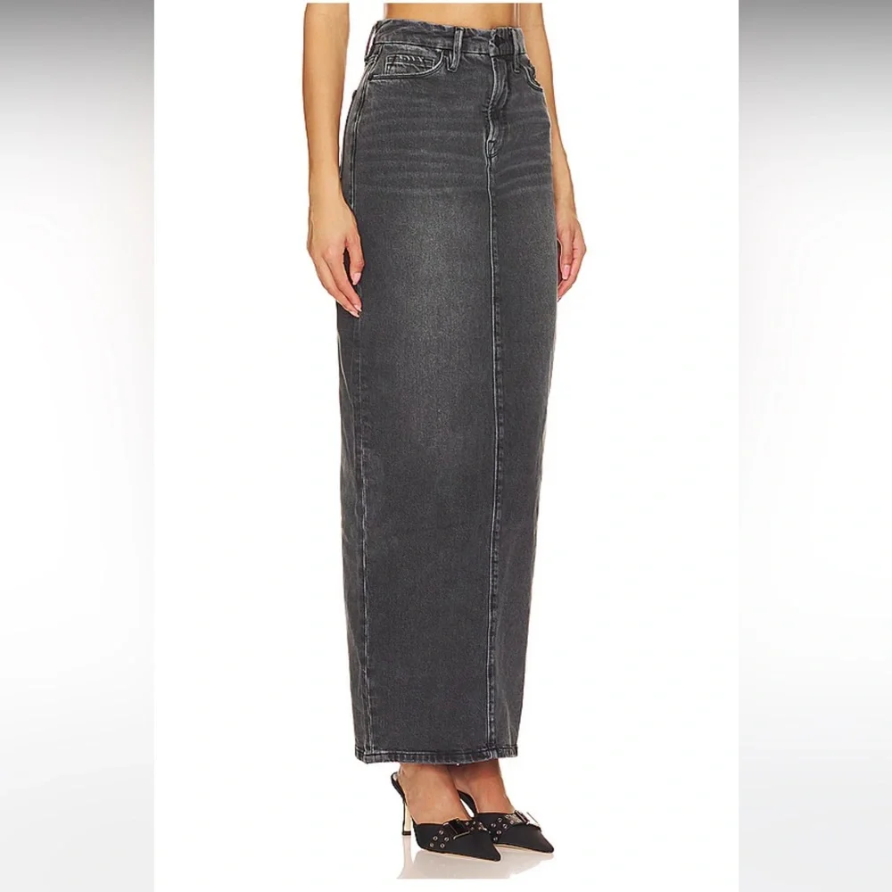 Good American Black Maxi Skirt - Picture 3 of 9